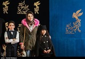 نازنین بیاتی بازیگر فیلم مادری در پنجمین روز سی و پنجمین جشنواره فیلم فجر - برج میلاد
