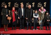 عوامل فیلم مادری در پنجمین روز سی و پنجمین جشنواره فیلم فجر - برج میلاد
