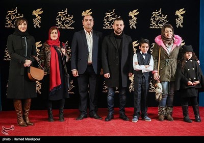عوامل فیلم مادری در پنجمین روز سی و پنجمین جشنواره فیلم فجر - برج میلاد