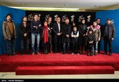 عوامل فیلم مادری در پنجمین روز سی و پنجمین جشنواره فیلم فجر - برج میلاد