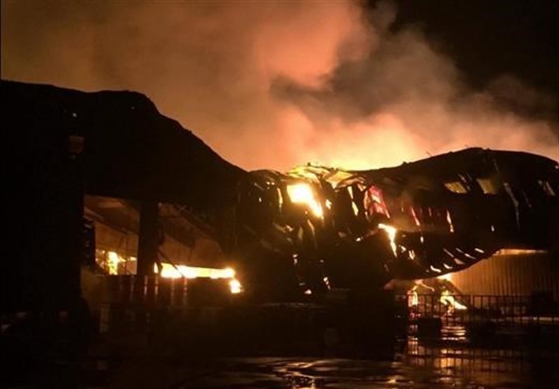 آتش‌سوزی گسترده در پایتخت فیلیپین +عکس