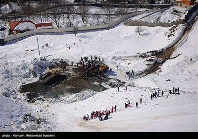 Rescue Operations Launched after Deadly Snow Avalanche Hits Northern Iran