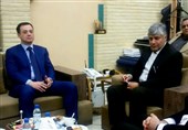 رئیس مجمع جوانان کنفرانس اسلامی با شهردار شیراز دیدار کرد