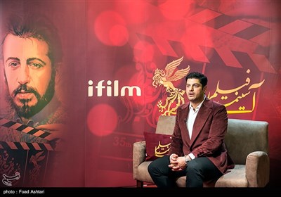سام درخشانی در ششمین روز سی و پنجمین جشنواره فیلم فجر - برج میلاد