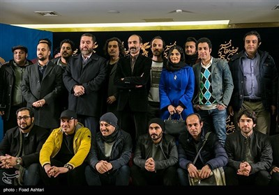 عوامل فیلم ماجرای نیمروز در ششمین روز سی و پنجمین جشنواره فیلم فجر - برج میلاد