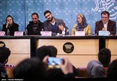 نشست خبری فیلم آذر - سی و پنجمین جشنواره فیلم فجر