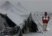 6 نفر گرفتار در برف در ارتفاعات البرز مرکزی نجات یافتند