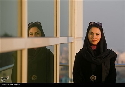 تینا پاکروان در هفتمین روز سی و پنجمین جشنواره فیلم فجر - برج میلاد