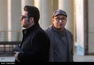 مازیار میری و مصطفی کیایی در هفتمین روز سی و پنجمین جشنواره فیلم فجر - برج میلاد