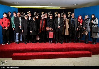 عوامل فیلم قاتل اهلی در هفتمین روز سی و پنجمین جشنواره فیلم فجر - برج میلاد