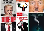 حال و روز ترامپ روی جلد مجلات آمریکایی و اروپایی