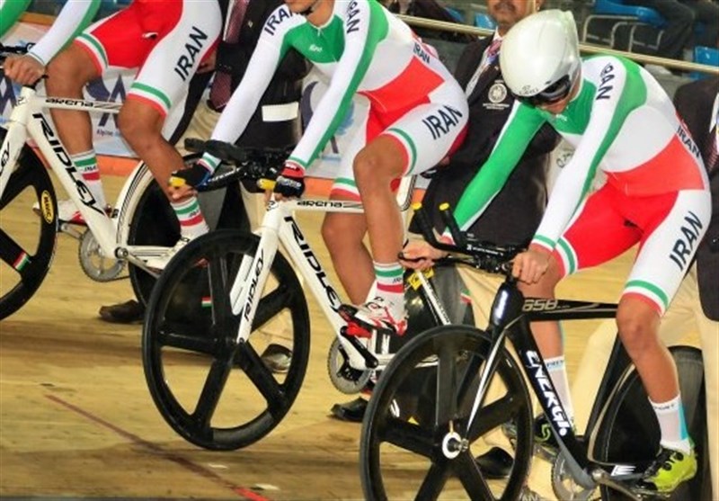 Iran’s Team Time Trial Wins Silver at Asian Cycling Championship