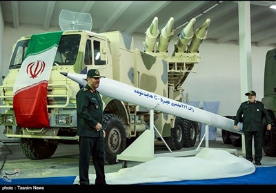 Iran Displays New Military Products, Rocket