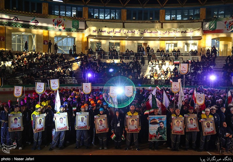 آئین افتتاح چهارمین المپیاد ورزشی بازنشستگان شهرداری