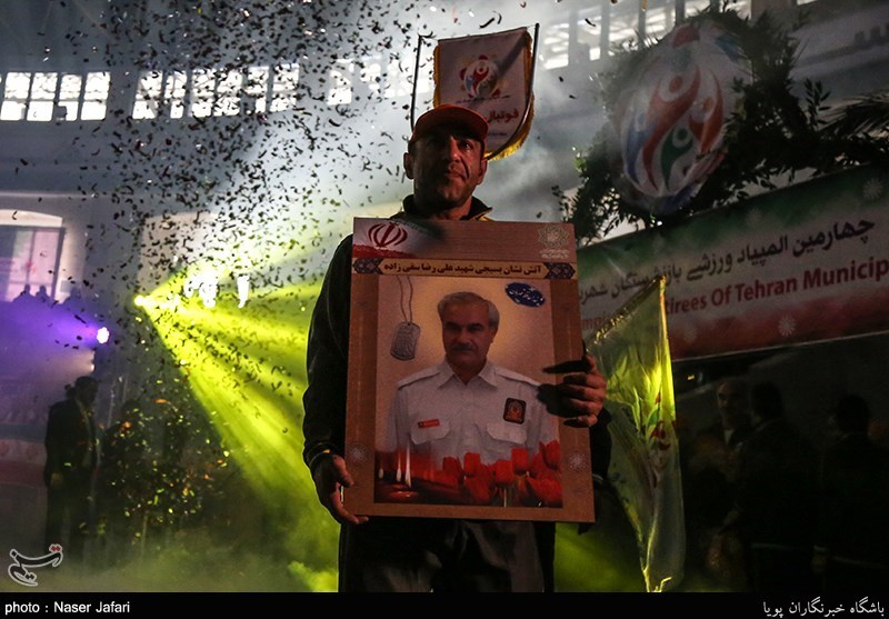 آئین افتتاح چهارمین المپیاد ورزشی بازنشستگان شهرداری