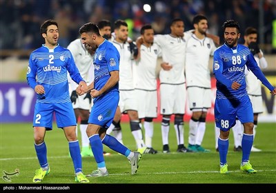 دیدار تیم های فوتبال استقلال و السد قطر
