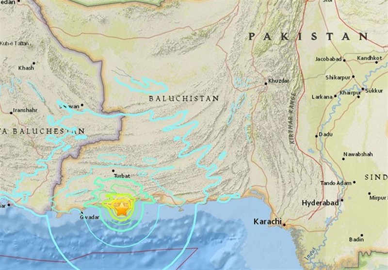 Strong 6.3 Earthquake Strikes Off Pakistan Coast