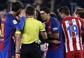 اعتراض باشگاه بارسلونا به کارت زرد دوم سوارس/ احتمال محرومیت 2 جلسه‌ای مهاجم اروگوئه‌‌‌ای کاتالان‌ها