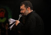 مداحی «محمود کریمی» در شب تاسوعای حسینی + فیلم