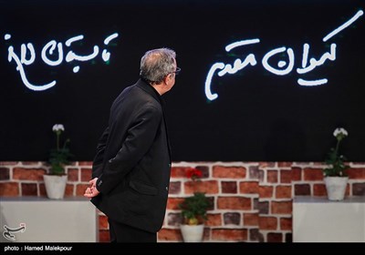 محمدرضا هنرمند در مراسم اختتامیه سی‌وپنجمین جشنواره فیلم فجر