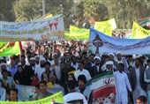 راهپیمایی 22 بهمن در استان قزوین برگزار شد