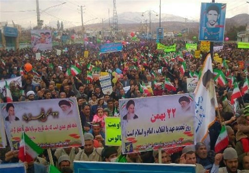 تصاویر ارسالی مخاطبان خبرگزاری تسنیم از راهپیمایی 22 بهمن