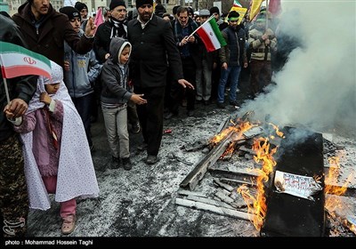 راهپیمایی 22 بهمن در مشهد