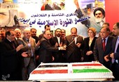 «کیک» جشن انقلاب اسلامی در دمشق بُریده شد + فیلم و تصاویراختصاصی