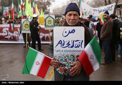 راهپیمایی 22 بهمن در زنجان
