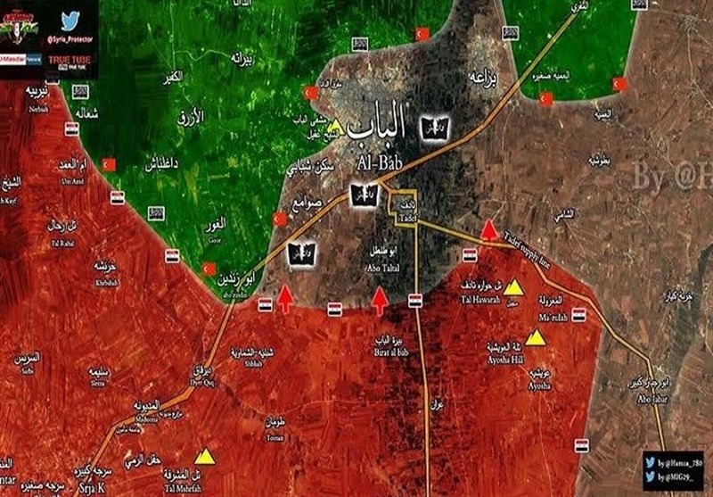 Syria Army Retakes More Areas in Al-Bab