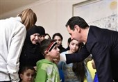 54 مخطوفاً من عائلات ریف اللاذقیة یلتقون الرئیس الأسد +صور