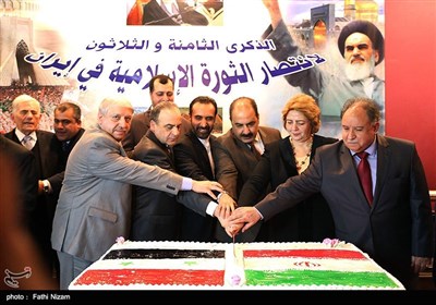 الاحتفال بذکرى انتصار الثورة الاسلامیة الایرانیة فی دمشق