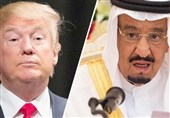 کاخ سفید از تماس تلفنی ترامپ و پادشاه عربستان خبر داد