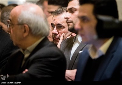 حضور مجید تخت روانچی معاون اروپا و آمریکای وزیر امور خارجه در مراسم امضای قراردادهای تجاری میان ایران و سوئد
