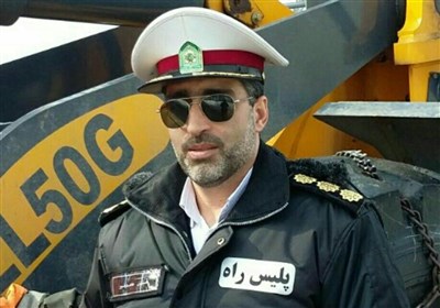 سرهنگ حسین محمدپور رئیس پلیس راه گیلان