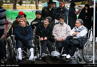 افتتاح بوستان بسیج ویژه جانبازان و معلولان در منطقه 14 تهران