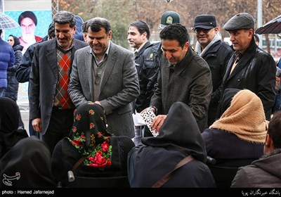 افتتاح بوستان بسیج ویژه جانبازان و معلولان با حضور فرهود حمیدی فراهانی شهردار منطقه 14