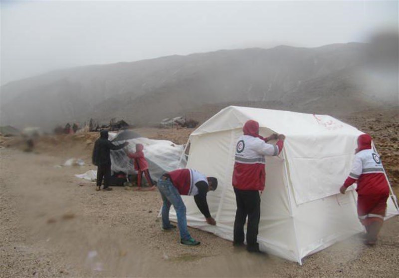 امدادرسانی به 2500 حادثه دیده باران و سیل فارس