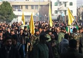 پیکر 2 شهید مدافع حرم تیپ فاطمیون در پاکدشت تشییع شد