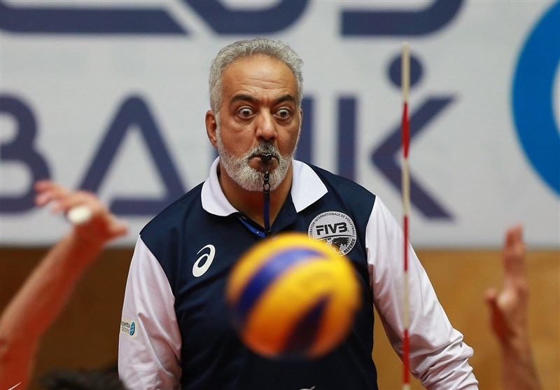 Iranian Volleyball Referee Shahmiri Wants to Help Next Generation