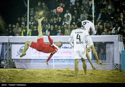 Persian Beach Soccer Cup Opens in Iran's Bushehr