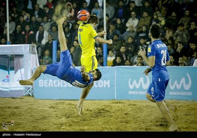 روز اول مسابقات فوتبال ساحلی - بوشهر