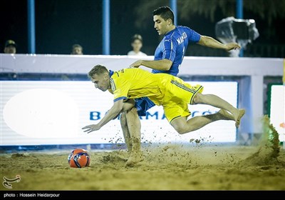 روز اول مسابقات فوتبال ساحلی - بوشهر