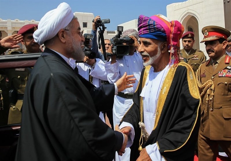 سلطان عمان یستقبل الرئیس روحانی فی مسقط