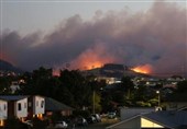 آتش دومین شهر بزرگ نیوزیلند را هم فرا گرفت+فیلم و عکس