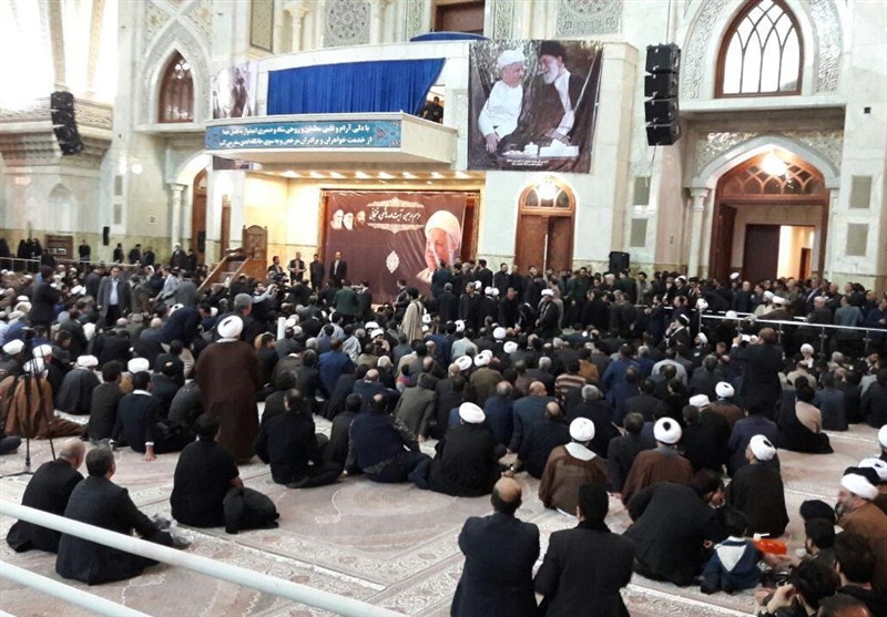 Memorial Service Held in Tehran for Ex-President