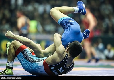 Freestyle Wrestling World Cup in Iran's Kermanshah