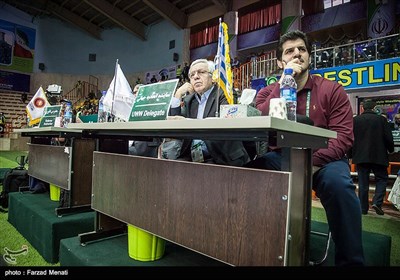 حواشی مسابقات جهانی کشتی آزاد در کرمانشاه