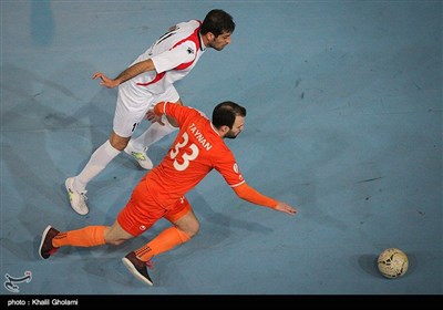 دیدار تیم‌های فوتسال مس سونگون و گیتی پسند اصفهان