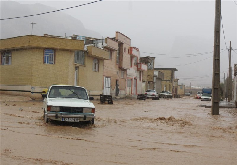 بیمارستان استهبان در خطر ورود سیلاب/ 31 خانه تخریب شد‌